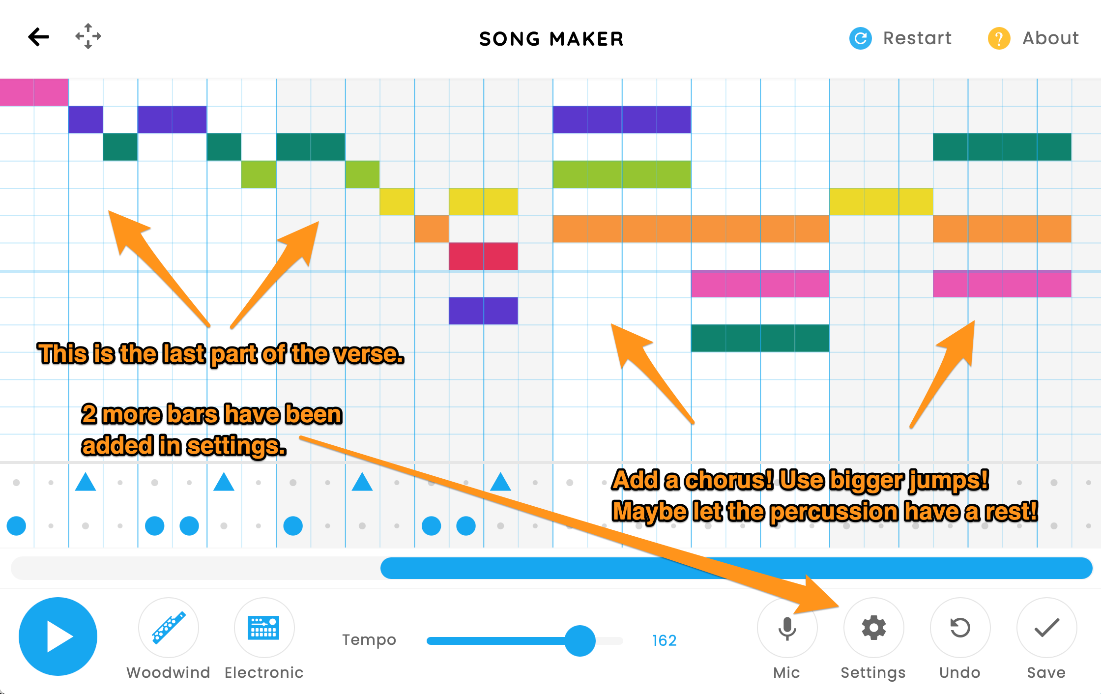 add chorus tips